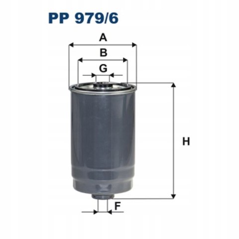 Filtron PP 979/6 Filtr paliwa