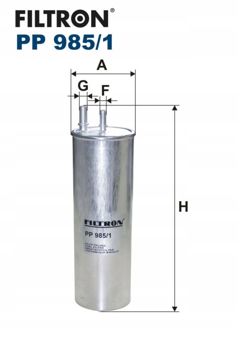 Filtron PP 985/1 Filtr paliwa