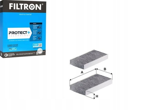 Filtr kabinowy FILTRON K 1198A-2x
