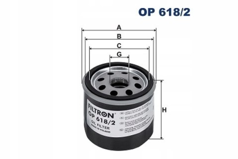 Filtron OP 618/2 Filtr oleju