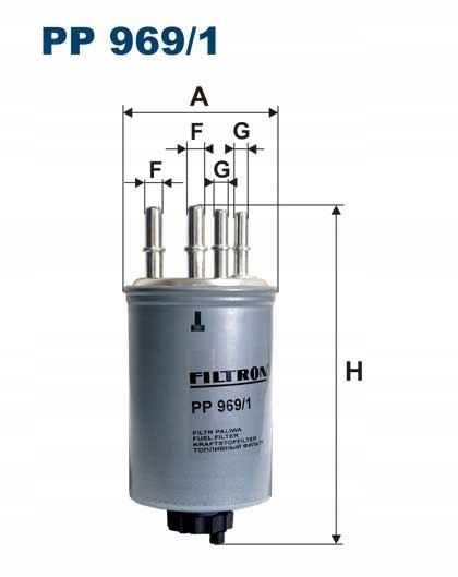 Filtron PP 969/1 Filtr paliwa