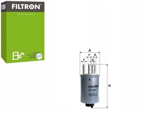 Filtron PP 969/1 Filtr paliwa