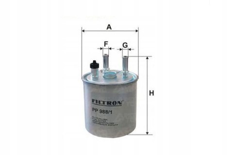 Filtron PP 989/1 Filtr paliwa