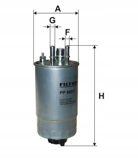 Filtron PP 990/1 Filtr paliwa