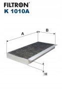 Filtron K 1010A Filtr, wentylacja przestrzeni pasażerskiej