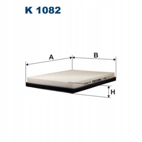 Filtron K 1082 Filtr, wentylacja przestrzeni pasażerskiej