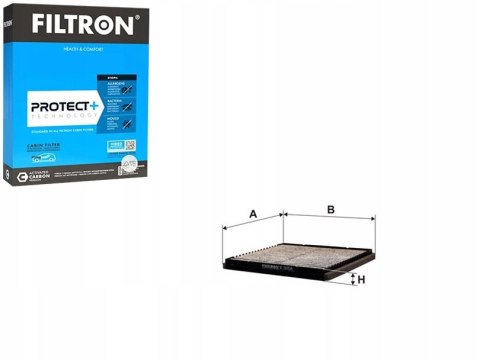Filtron K 1115A Filtr, wentylacja przestrzeni pasażerskiej