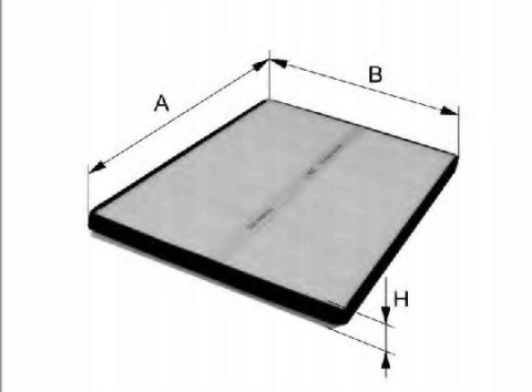 Filtron K 1117A Filtr, wentylacja przestrzeni pasażerskiej