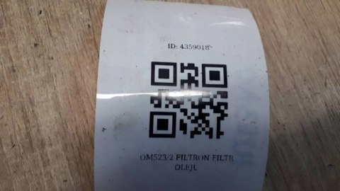 OM523/2 FILTRON FILTR OLEJU