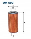 Filtron OM 502 Filtr oleju