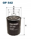 Filtron OP 542 Filtr oleju