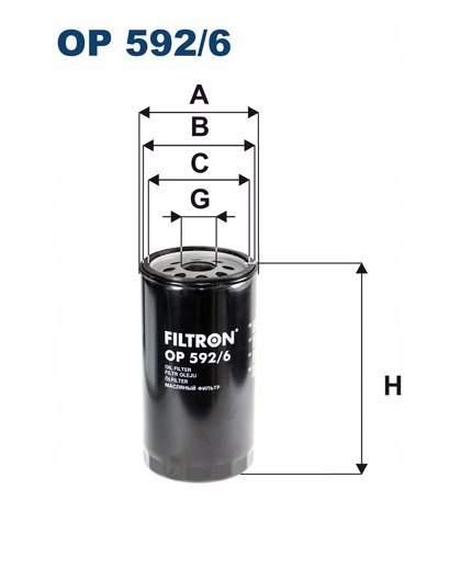 Filtron OP 592/6 Filtr oleju