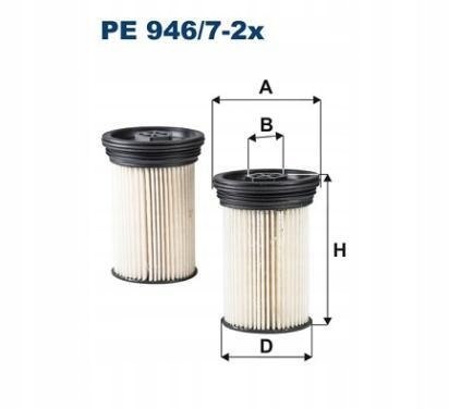Filtron PE 946/7-2x Filtr paliwa