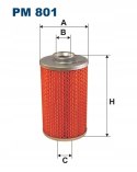 Filtron PM 801 Filtr paliwa