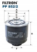 Filtron PP 852/2 Filtr paliwa