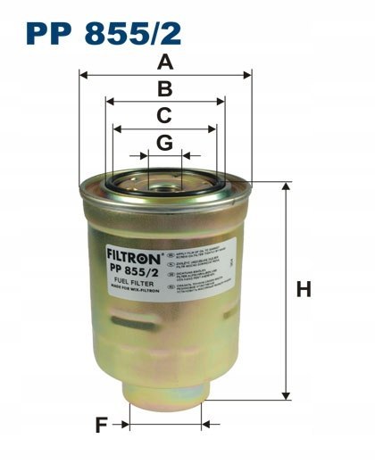 Filtron PP 855/2 Filtr paliwa