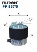 Filtron PP 857/5 Filtr paliwa