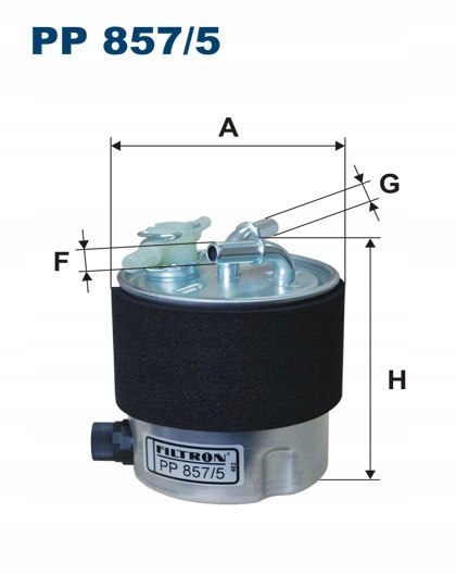 Filtron PP 857/5 Filtr paliwa