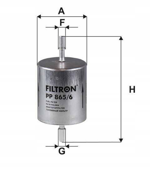 Filtron PP 865/6 Filtr paliwa