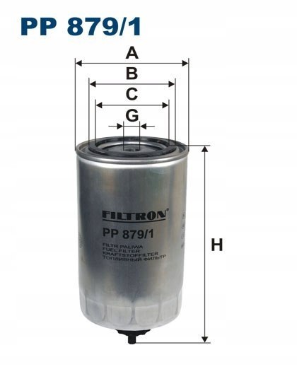 Filtron PP 879/1 Filtr paliwa