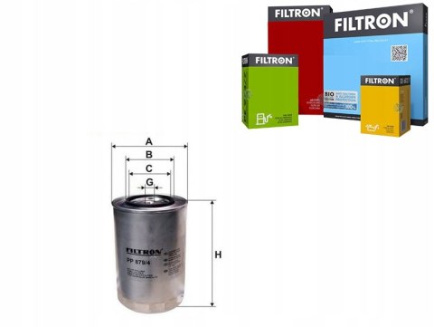 Filtron PP 879/4 Filtr paliwa