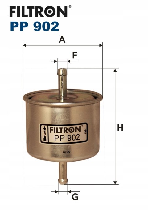 Filtron PP 902 Filtr paliwa