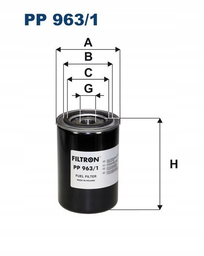 Filtron PP 963/1 Filtr paliwa