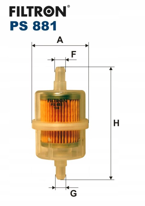 Filtron PS 881 Filtr paliwa