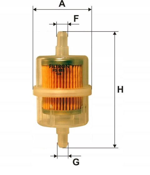 Filtron PS 881 Filtr paliwa