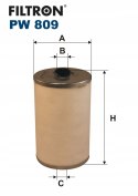 Filtron PW 809 Filtr paliwa