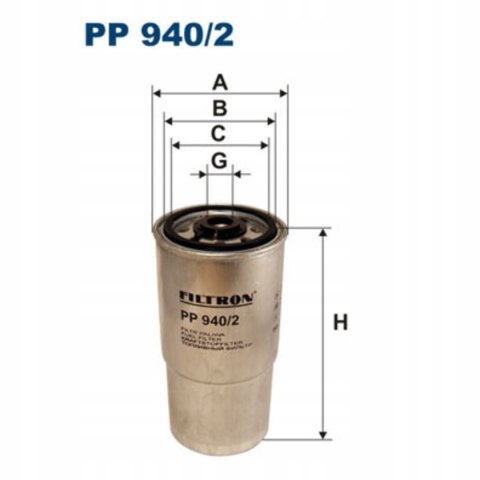Filtron PP 940/2 Filtr paliwa