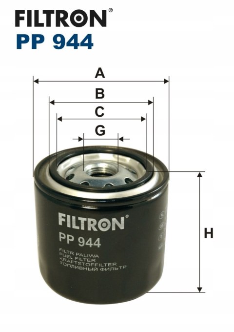 Filtron PP 944 Filtr paliwa
