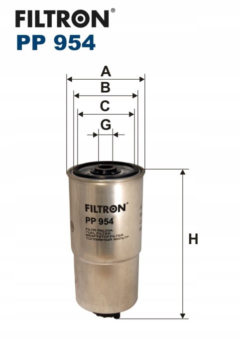 Filtron PP 954 Filtr paliwa