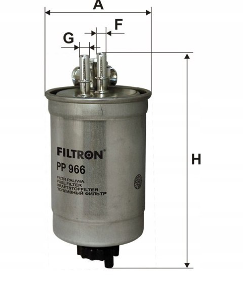 Filtron PP 966 Filtr paliwa