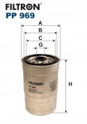 Filtron PP 969 Filtr paliwa