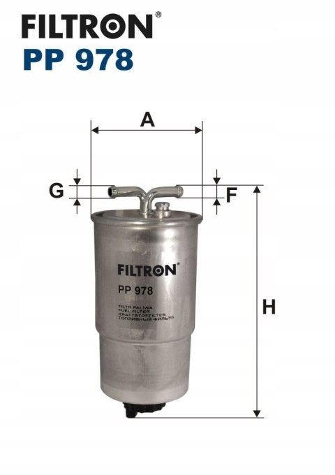 Filtron PP 978 Filtr paliwa