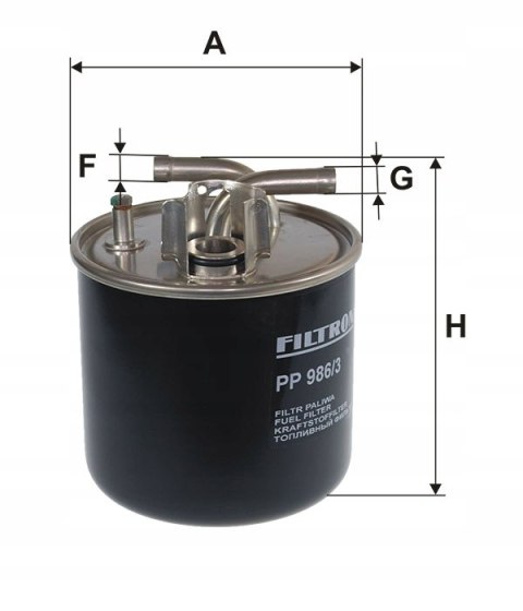 Filtron PP 986/3 Filtr paliwa