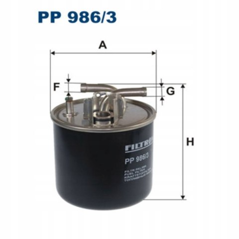 Filtron PP 986/3 Filtr paliwa