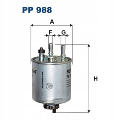 Filtron PP 988 Filtr paliwa