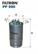 Filtron PP 990 Filtr paliwa