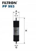 Filtron PP 993 Filtr paliwa