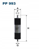 Filtron PP 993 Filtr paliwa