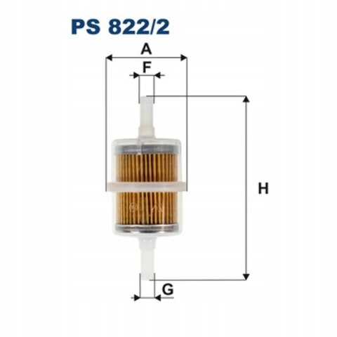 Filtron PS 822/2 Filtr paliwa