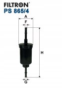 Filtron PS 865/4 Filtr paliwa