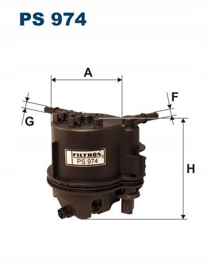 Filtron PS 974 Filtr paliwa