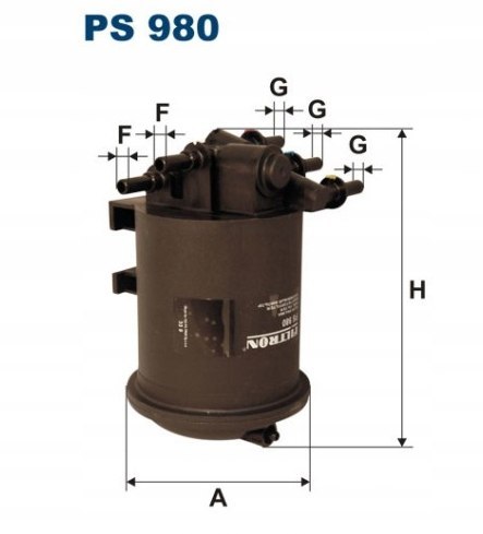 Filtron PS 980 Filtr paliwa