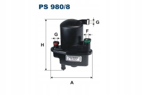 Filtron PS 980/8 Filtr paliwa
